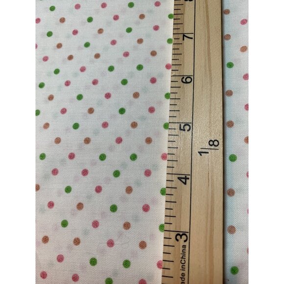 1/2 yard Polka Dot Fabric By RJR Fashion Fabrics Quilting Sewing - Picture 3 of 5